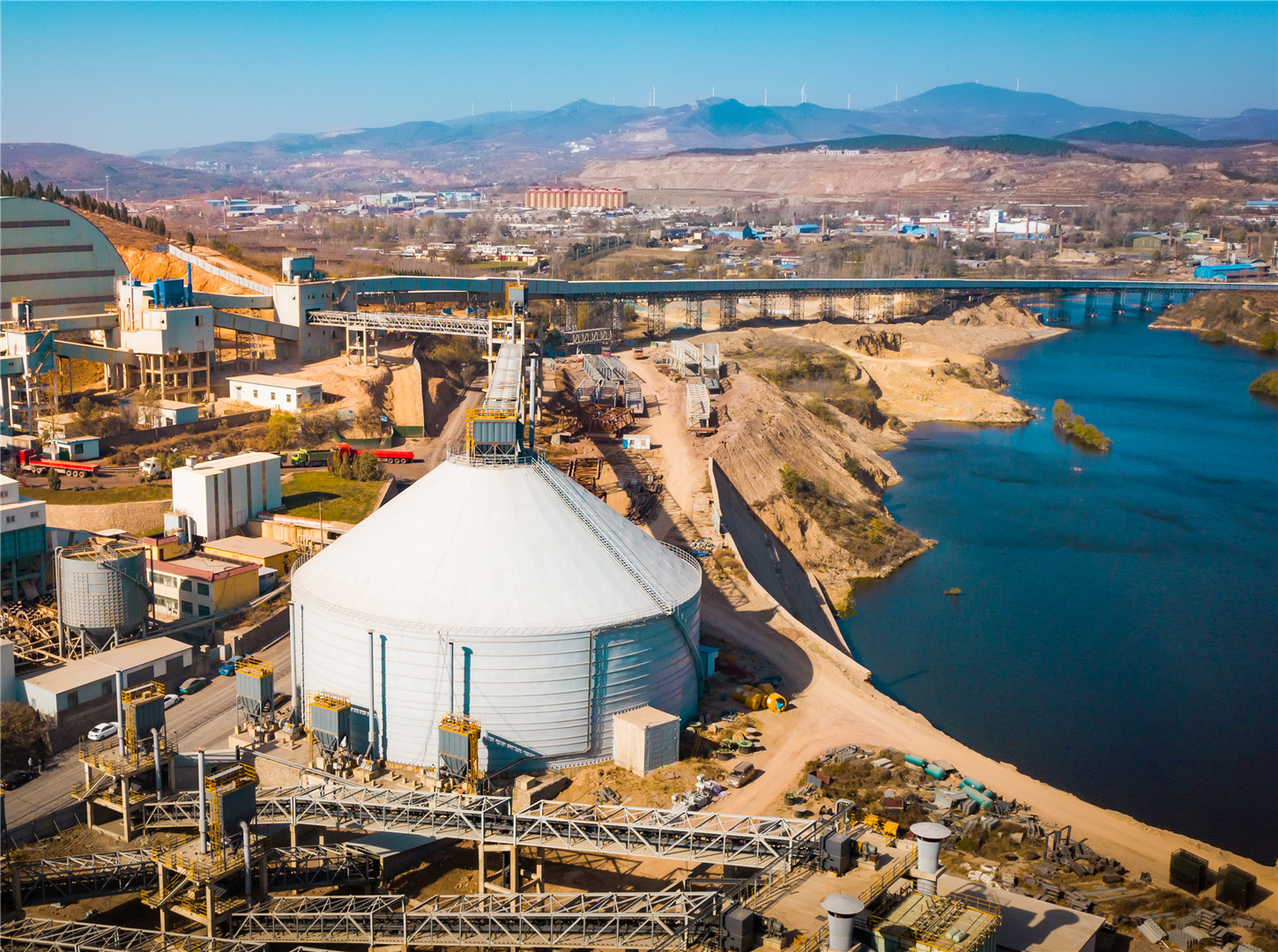 熟料仓—锦信水泥熟料库工程