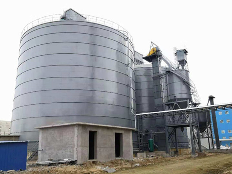 钢板仓-凌云海糖业2x1万立方工程