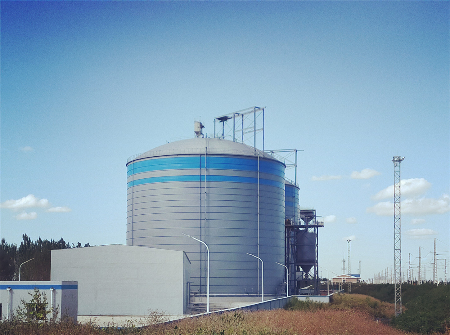 钢板库—大唐集团沈抚钢板仓工程